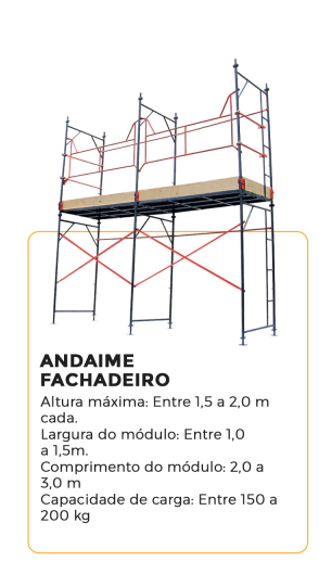 Modelo Andaime Fachadeiro