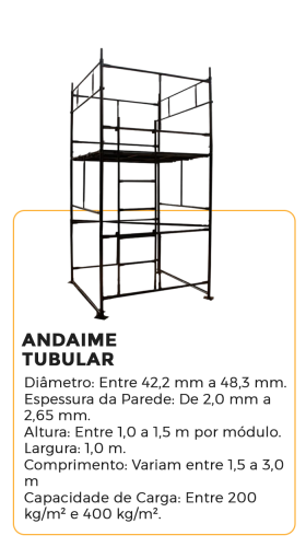 Modelo Andaime Tubular